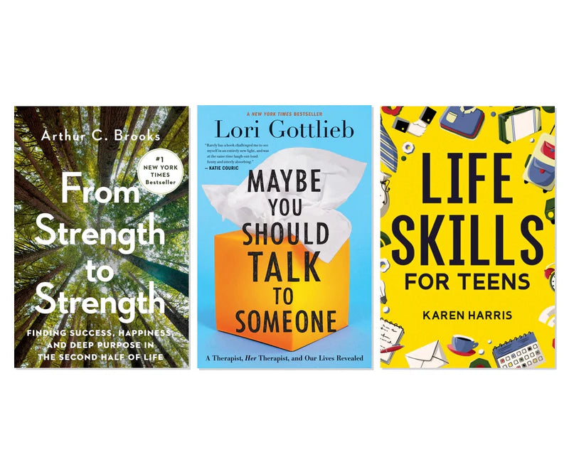 Life Transitions & Growth 3-Book Collection - Self-Help Bundle, Hardcover